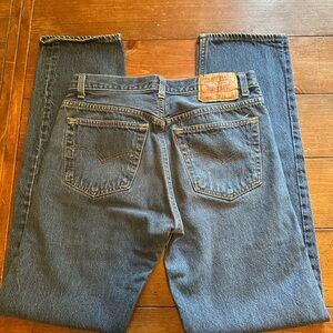 Levi's Men's Straight Blue Jeans